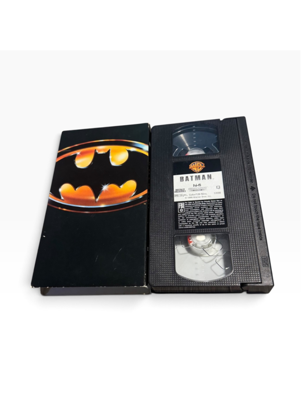 Warner Home Video Batman 1989 VHS Movie Vtg Vintage